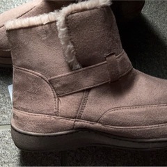 ブーツ　　ベージュ　Mの画像