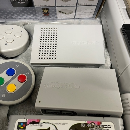 レトロフリーク コントローラーアダプタセット カセット付き