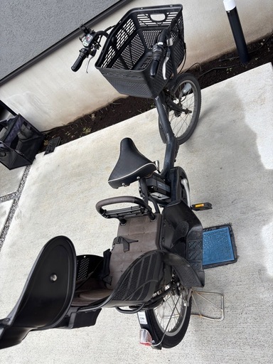 【諸事情により取り下げ】子乗せ付き電動自転車