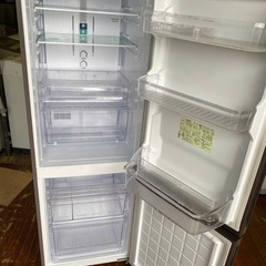 NO B830🌈福岡市内配送設置無料✨🌈SJ-PD27D-T 冷蔵庫 プラズマクラスター冷蔵庫 ブラウン系 [271L /2ドア /右開きタイプ] の画像