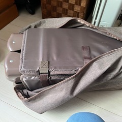 あげます！折りたたみベビーベッド　数回しか使用してないです。の画像