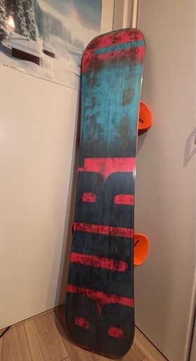 最終値下げ【定価合計約¥85,000】スノーボード 板 ビンディングセット BURTON PROCESS FLYING V