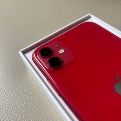 Apple iPhone11 レッド 68GBの画像