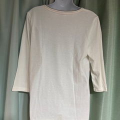 U.Prenoma ホワイト 五分袖 Tシャツ LL⭐︎の画像
