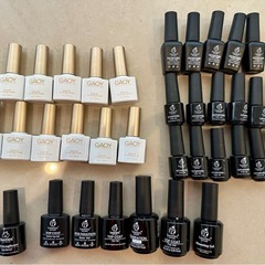 ジェルネイル 27本セット Beetles ニュートラルカラー ラメ UVライトの画像