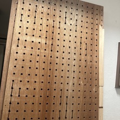 ベニヤ板2枚、1×4材3本の画像