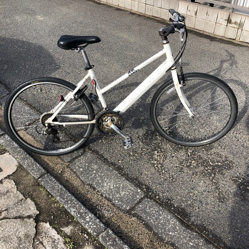 BRIDGESTONE クロスバイク abios 26インチ 3X7段ギア タイヤ交換済