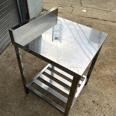 アズマ ステンレス製 作業台 台 調理台 横60cm奥行き60cm高さ80cm 在庫3個有りの画像