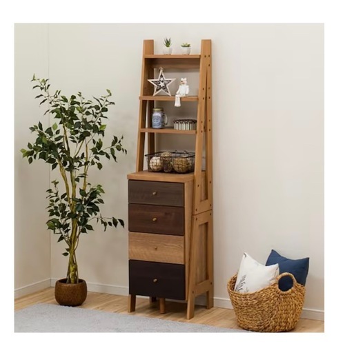 【美品！】ニトリ　チェストラック(ランダム2  40  LBR)