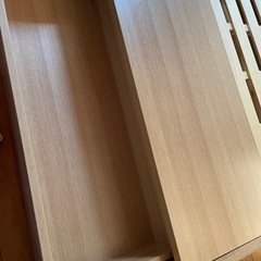 収納付きシングルベッドフレームの画像