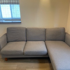 【NOCE】3人掛けソファ　オットマンの画像