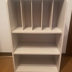 本棚　3段引き出し　ランドセルラック　2点セットの画像