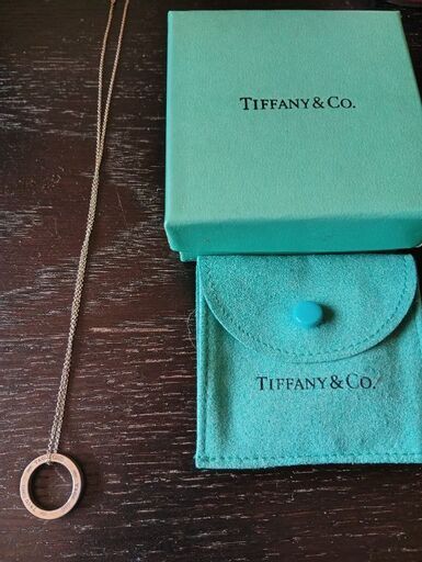 TIFFANYサークルネックレス