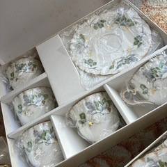 未使用品　HOYA Bone China Cordial Collection の画像