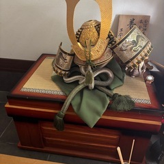 5月人形　兜の画像