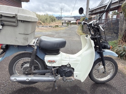 【ジャンク】スズキ バーディ BA43A キックスタート 始動未確認 压缩あり