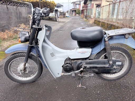 スズキ バーディ 書類あり 始動 BA42A キックスタート