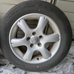 フォルクスワーゲンポロ用純正ホイールタイヤセットの画像
