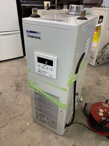【バナナ】通電品 コロナ 石油小型給湯器 ボイラー UKB-NX370R 2018年製