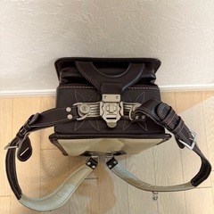 【差し上げます】日本製 ララちゃん ランドセル 刺繍入 ブラウンの画像