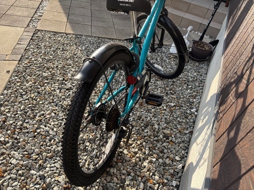 自転車 24インチ 小学生 高学年 新品タイヤ交換済み