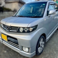 【ホンダ】ゼストスパーク★2年車検付★76,000km★バックカメラの画像