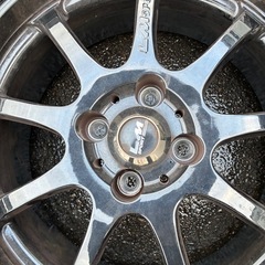 LM SPORT スタッドレス付きアルミ195/55R16 4本セットの画像