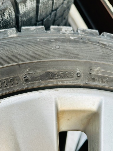 【4本セット2023年製造】ダンロップウィンターマックス235/50R18スタッドレス18インチアルファード純正ホイール