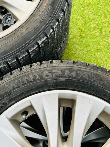 【4本セット2023年製造】ダンロップウィンターマックス235/50R18スタッドレス18インチアルファード純正ホイール