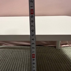 ニトリ　テーブル　ホワイトの画像