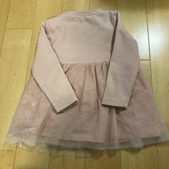 TORIDORY ピンク ワンピース 90 95 薄ピンクの画像