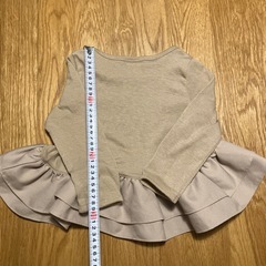 韓国子供服　ペプラム　90-95程度の画像