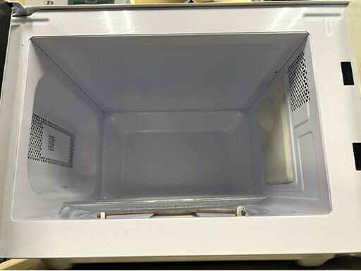YUASA レトロ 電子レンジ 17L PRE-702B おしゃれ 単機能 ターンテーブル 横開き 50Hz専用 レトロデザイン ユアサ☆札幌市 白石店