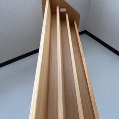 《引き取り限定》2月末まで。絵本棚　タンスのゲン　幅90cm 現役ママが考えた 絵本ラックの画像