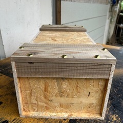 味ある木製ツールボックス❗️工具箱❗️1個😁の画像