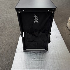 【DOD】ワンタッチキッチンテーブル（ブラック）廃盤品・キャンプ収納の画像