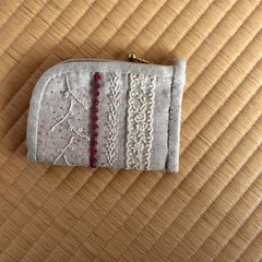 ミニポーチ　コインケース　花柄　小銭入れの画像