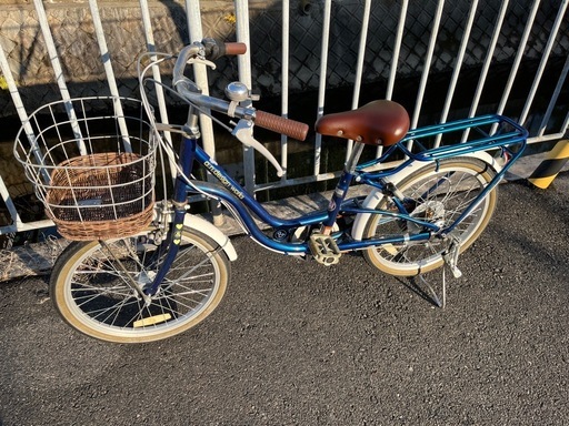 【a.n.design works】子ども用20インチ自転車 6段変速 すぐ乗れます