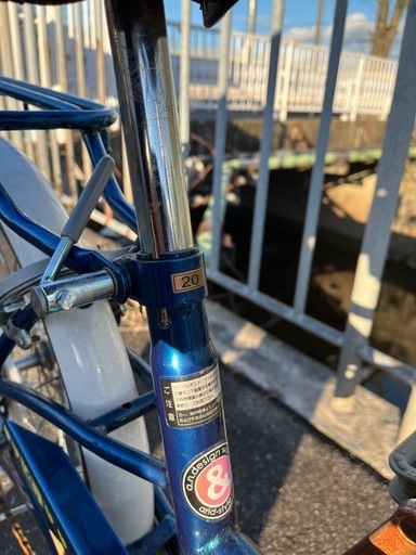 【a.n.design works】子ども用20インチ自転車 6段変速 すぐ乗れます