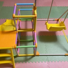 室内ジャングルジムnonaka world おりたたみキッズパークEXの画像