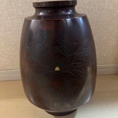 花瓶　木箱付きの画像