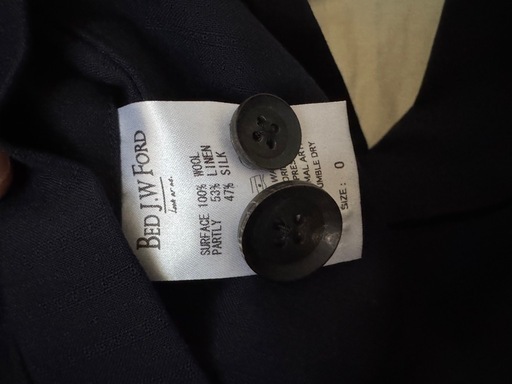 bed j.w ford 14ss ベッドフォード テーラードジャケット O