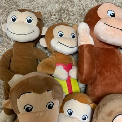 おさるのジョージ ぬいぐるみの画像