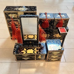 7段ひな祭り 雛道具一式 七段飾りの画像