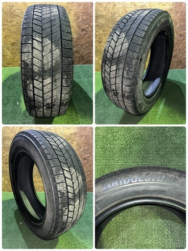 法人販売★BS VRX3 215/60R17 22年製 スタッドレス 4本セット センター8.5mm サイド7.8mm