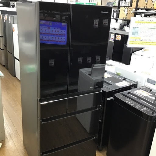 #B-26【ご来店頂ける方限定】Panasonicの6ドア冷凍冷蔵庫です