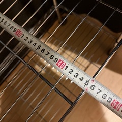 スチールラック180cmハンガーラックの画像