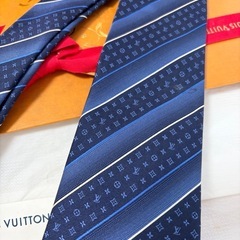 ルイヴィトン ネクタイ 正規品｜シルク100％ 美品の画像