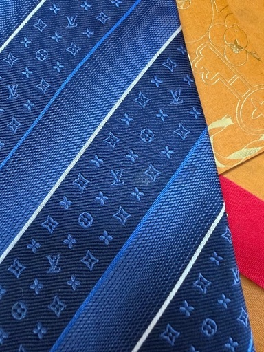 ルイヴィトン ネクタイ 正規品｜シルク100％ 美品