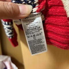 ミッキー カーディガンの画像